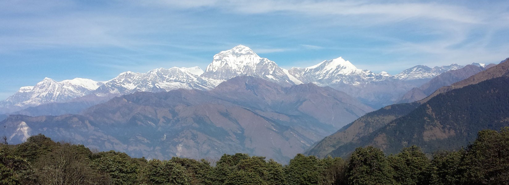 Round around the Dhaulagiri